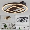 Canhoso Ceiling Light LED black, 1-light source