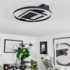 Canhoso Ceiling Light LED black, 1-light source