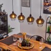 Benagil Pendant Light black, 4-light sources