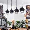 Benagil Pendant Light black, 4-light sources