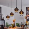 Benagil Pendant Light black, 4-light sources