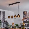 Benagil Pendant Light black, 4-light sources