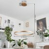 Barril Pendant Light LED brass, 1-light source