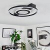 Canhoso Ceiling Light LED black, 1-light source