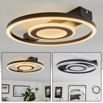 Canhoso Ceiling Light LED black, 1-light source