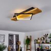 Pompu Ceiling Light LED Ecru, black, 1-light source