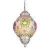 Globo GELASIUS Pendant Light grey, silver, 1-light source