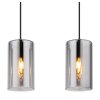 Globo OLLY Pendant Light black, 3-light sources