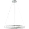 Brilliant Queen Pendant Light LED silver, 1-light source, Remote control