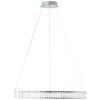 Brilliant Queen Pendant Light LED silver, 1-light source, Remote control
