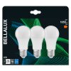 BELLALUX® CLA Set of 3 LED E27 10 Watt 4000 Kelvin 1055 Lumen