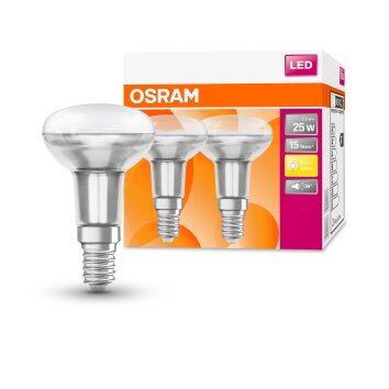 OSRAM LED STAR Set of 2 E14 1.5 Watt 2700 Kelvin 110 Lumen
