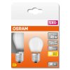 OSRAM LED Retrofit Set of 2 E27 4 Watt 2700 Kelvin 470 Lumen
