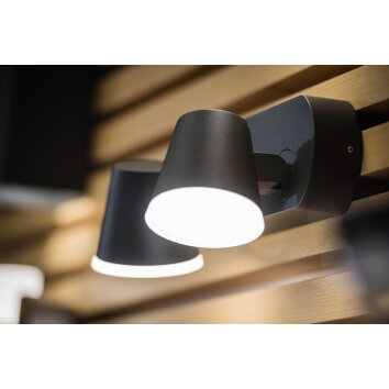 LEDVANCE ENDURA® Outdoor Wall Light grey, 2-light sources