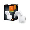LEDVANCE Battery Outdoor Wall Light white, 1-light source, Motion sensor