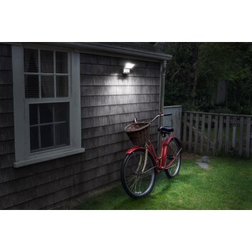 LEDVANCE Battery Outdoor Wall Light white, 1-light source, Motion sensor
