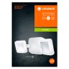 LEDVANCE Battery Outdoor Wall Light white, 2-light sources, Motion sensor