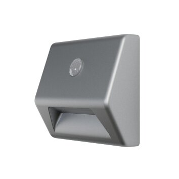 LEDVANCE NIGHTLUX® Step lighting silver, 1-light source, Motion sensor