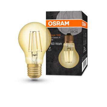 OSRAM Vintage 1906® LED E27 7.5 Watt 2400 Kelvin 865 Lumen