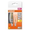 OSRAM LED Retrofit Set of 2 E14 4 Watt 2700 Kelvin 470 Lumen