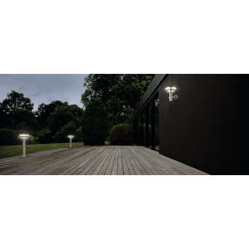 LEDVANCE ENDURA® Solar lights stainless steel, 1-light source, Motion sensor