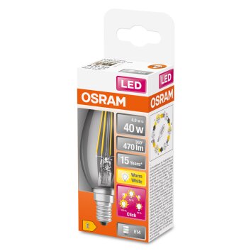 OSRAM CLASSIC B LED E14 4 Watt 2700 Kelvin 470 Lumen