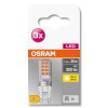 OSRAM LED BASE PIN Set of 3 G9 2.6 Watt 2700 Kelvin 320 Lumen