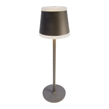 Globo RIDLEY Table lamp LED grey, 1-light source