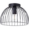 Brilliant Rupert Ceiling Light black, 1-light source