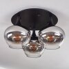 Azurara Ceiling Light black, 3-light sources