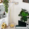 Huallilemu Floor Lamp LED clear, brass, white, 1-light source