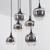 Azurara Pendant Light black, 6-light sources