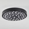 Agodim Ceiling Light LED black, white, 1-light source, Remote control, Colour changer