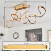 Gora Ceiling Light LED brass, 3-light sources