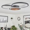 Kassambene Ceiling Light LED anthracite, Ecru, 1-light source