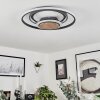 Kassambene Ceiling Light LED anthracite, Ecru, 1-light source