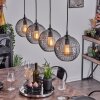 Kerang Pendant Light black, 4-light sources