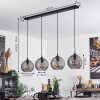 Kerang Pendant Light black, 4-light sources