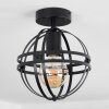 Freguesia Ceiling Light black, 1-light source
