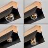 Sangkor Ceiling Light Ecru, black, 3-light sources
