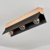 Sangkor Ceiling Light Ecru, black, 3-light sources
