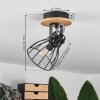 Tros Ceiling Light Ecru, black, 1-light source