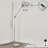 Artemide TOLOMEO Floor Lamp aluminium, chrome, 1-light source