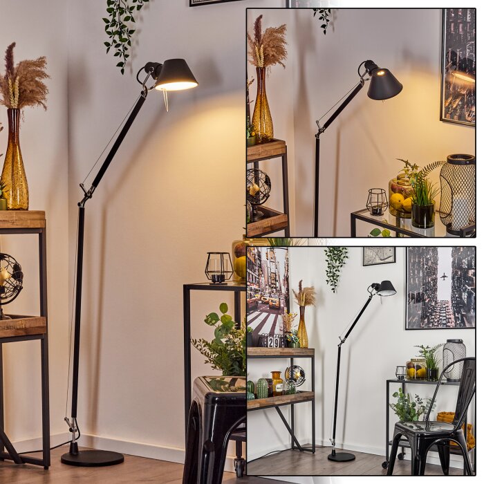 Artemide TOLOMEO Floor Lamp chrome, black A013930_A014930/0