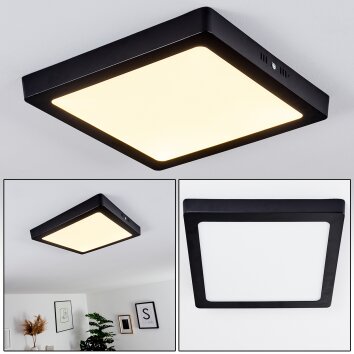 KRAGOS Ceiling Light black, 1-light source