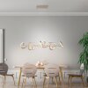 Leuchten Direkt CURLS Pendant Light LED brass, 4-light sources