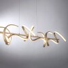 Leuchten Direkt CURLS Pendant Light LED brass, 4-light sources
