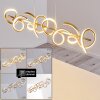 Lavaca Pendant Light LED gold, 4-light sources