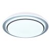 Globo FOPPA Ceiling Light LED white, 2-light sources, Remote control, Colour changer