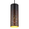 Globo CROCKY Pendant Light black, 1-light source